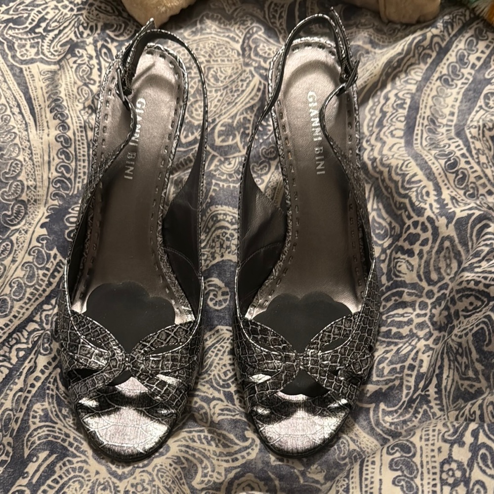 Gianni Bini Silver Women's Shoes